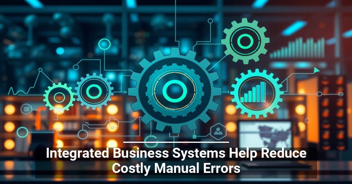 Integrated Business Systems Help Reduce Costly Manual Errors